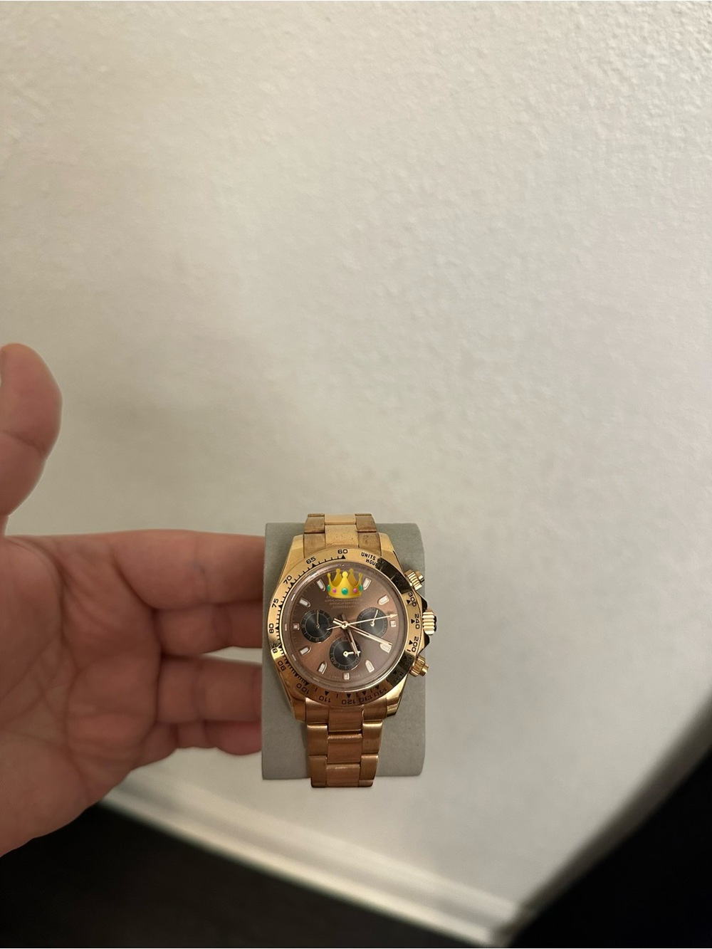 Seiko Mod Daytona Rose Gold 40mm